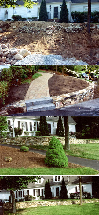 Authentic Landscapes Retaining Wall